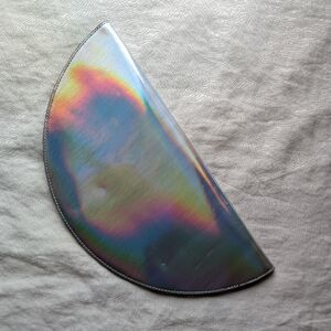 Kate Spade Saturday Holographic Half-Moon Clutch